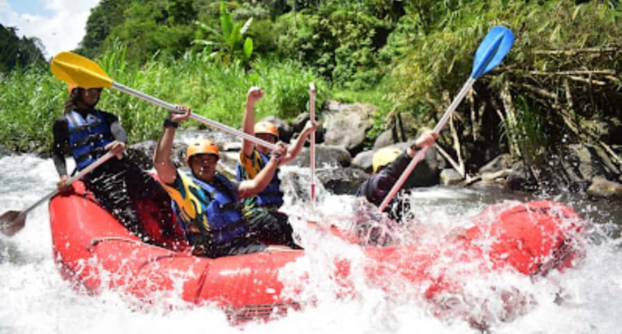 Bali Rafting: River Rafting with Zipline Down to the River - Transport from Bali’s main resort areas