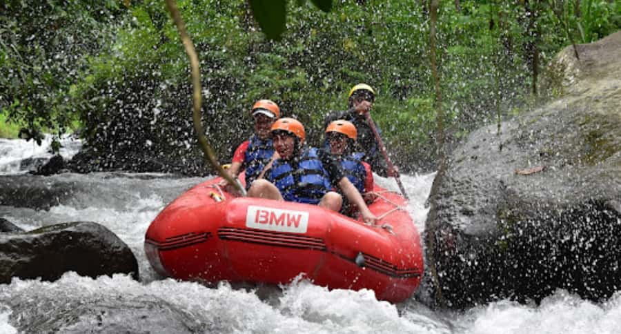 Bali Rafting: River Rafting with Zipline Down to the River - Walking or flying down to the water