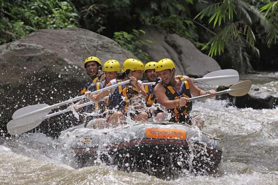 Bali: Telaga Waja White Water River Guided Rafting & Lunch - What happens before you enter the river