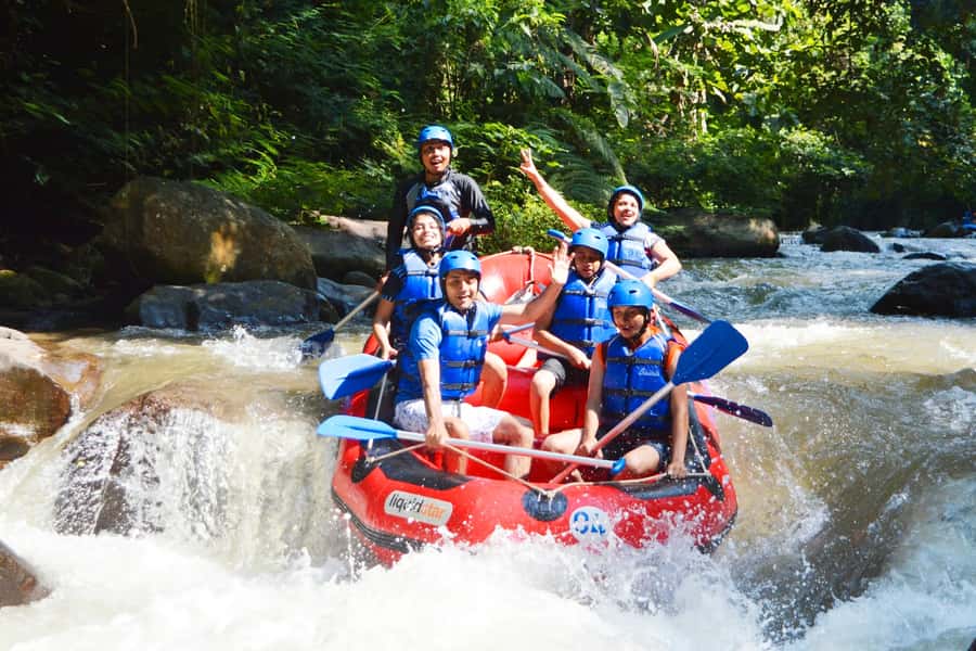 Bali-Ubud fun ATV Quad Bike Adventure & River Rafting - Who will enjoy this most?