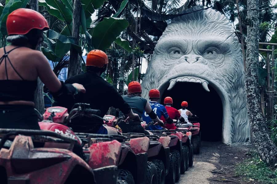 Bali: Ubud Gorilla Face ATV and Ayung Rafting Trip with Meal - Key points to know before booking