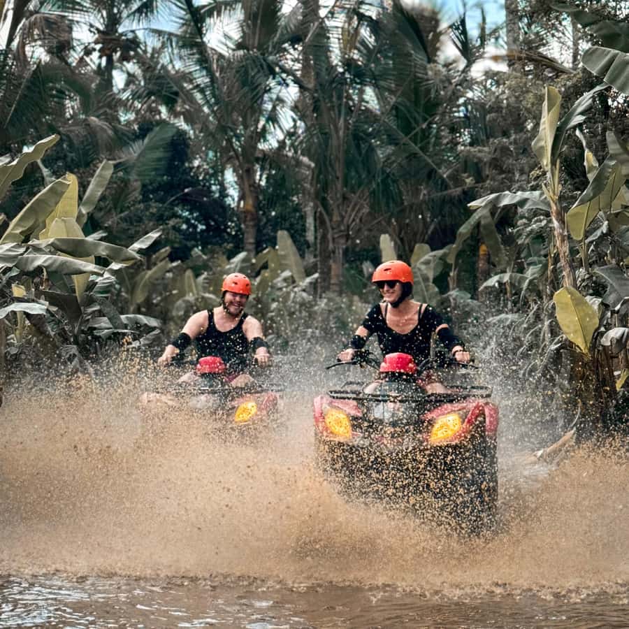 Bali: Ubud Gorilla Face ATV and Ayung Rafting Trip with Meal - Lunch after the river