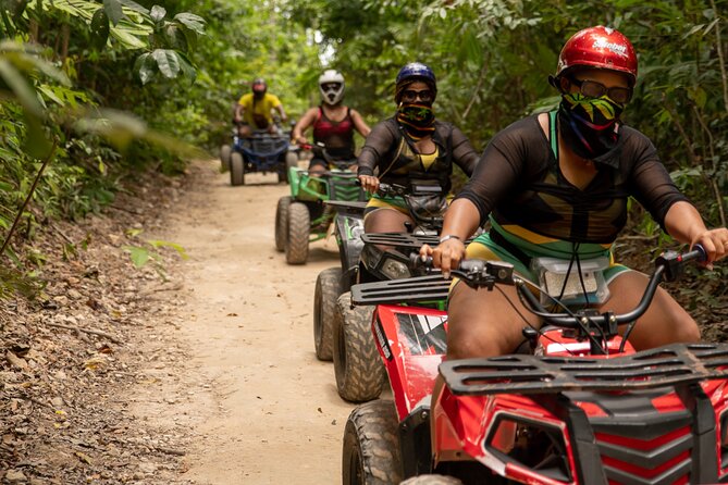 Bamboo Rafting and ATV in Montego Bay Jamaica - From River Calm to ATV Trails at Unity Hall