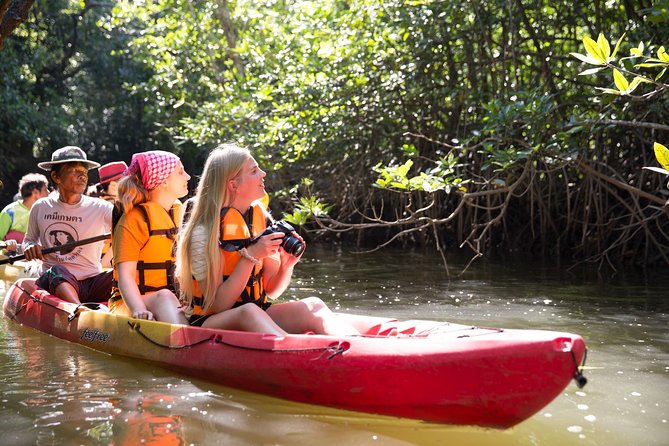 Bamboo Rafting and Eco Delight Story PRIVATE 4 persons - From Phuket - Ta Din Dang mangroves: kayaking through changing habitats