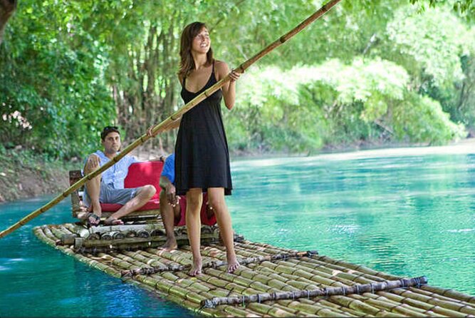 Bamboo Rafting and horseback - Horseback riding through the Caribbean water