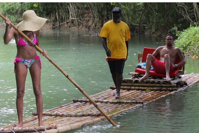 Bamboo Rafting and horseback - Bamboo rafting on the White River