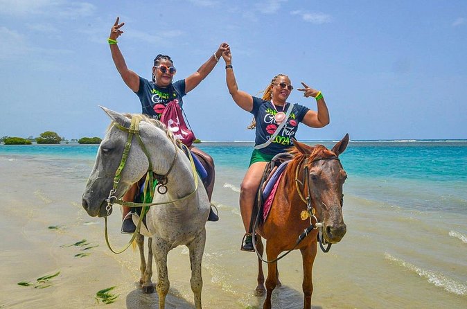 Bamboo Rafting and Horseback Riding - The guide can shape the day