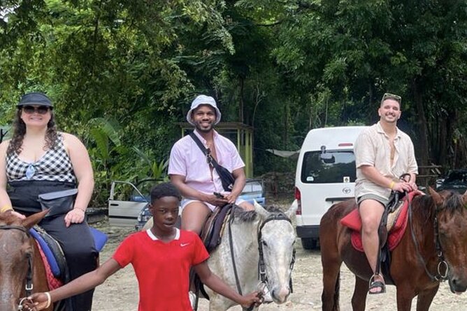 Bamboo Rafting and HorseBack Riding Excursion in OchoRios Jamaica - Who will get the most from this outing?
