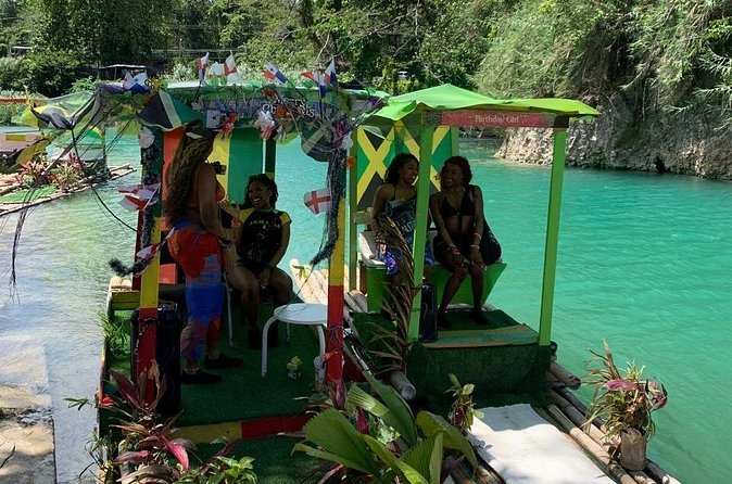 Bamboo Rafting and Horseback Riding on Beach in Ocho Rios - The limestone foot massage