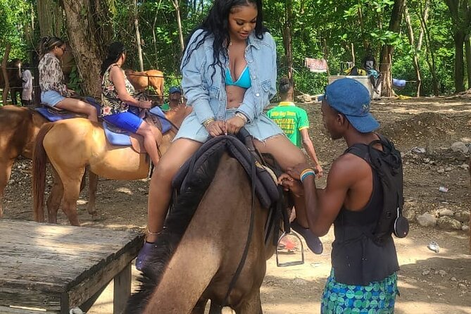 Bamboo Rafting and Horseback Riding on Beach in Ocho Rios - What the guide service adds