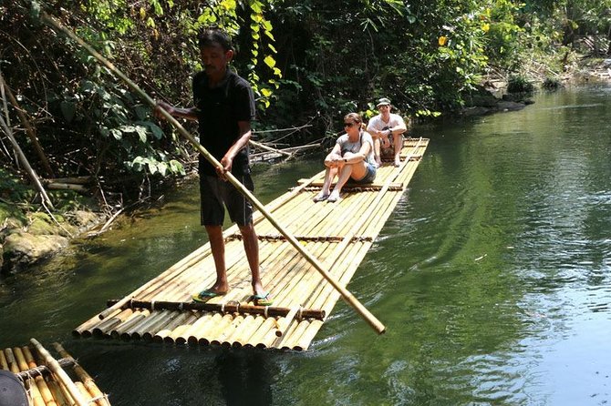 Bamboo Rafting and Jungle Tour From Phuket - Waterfall walk: pleasant, but not a major hike