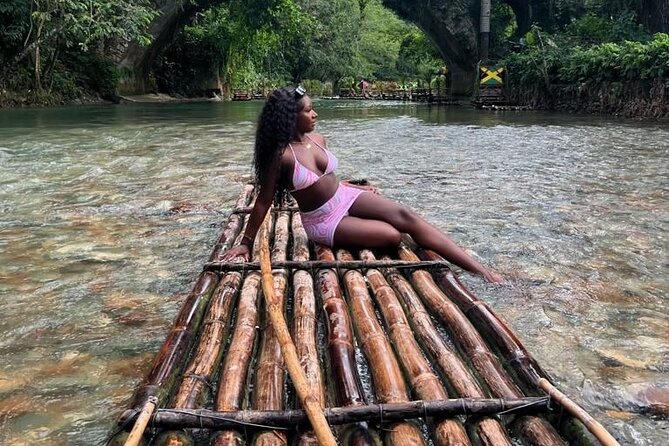 Bamboo Rafting and Limestone Massage in Montego Bay, Jamaica - The limestone foot massage after the raft