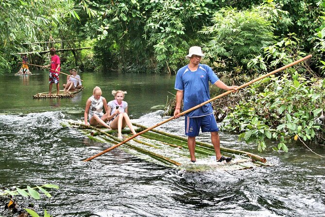 Bamboo Rafting and Sea Turtle Conservation Center Half Day Tour From Khao Lak - What the four-hour schedule feels like