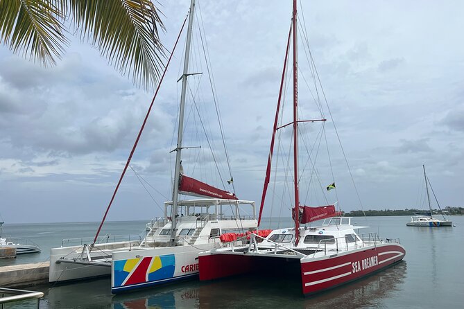 Bamboo Rafting, Catamaran Party Boat & Snorkeling In Montego Bay - From Great River calm to Montego Bay music