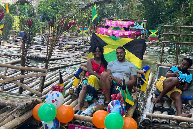 Bamboo Rafting, Catamaran Party Boat & Snorkeling In Montego Bay - Open bar, finger food, and the Margaritaville finish