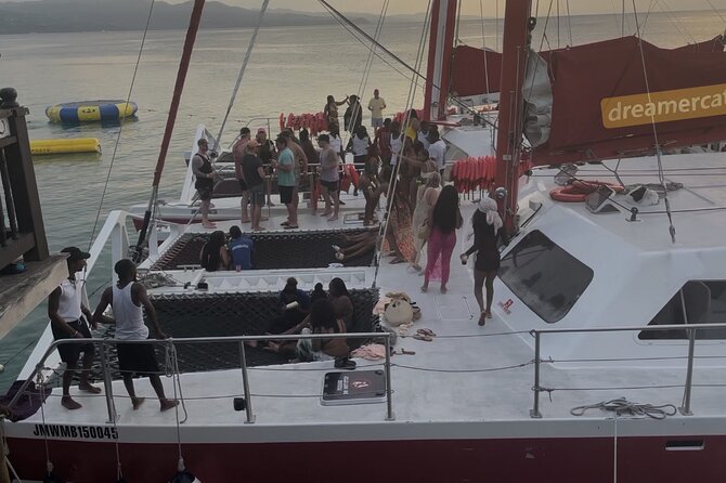 Bamboo Rafting, Catamaran Party Cruise and Snorkeling in Jamaica - A gentle start on the Great River