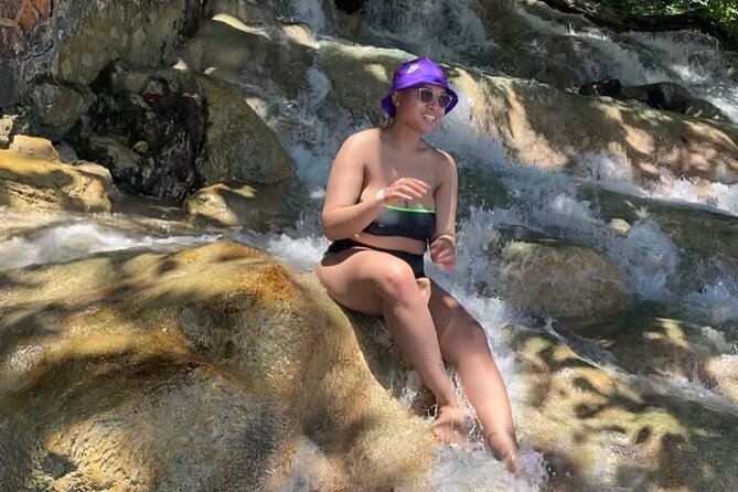 Bamboo Rafting, Dunn's River Falls and Horseback Riding Private Tour - Horseback riding and a swim near Ocho Rios