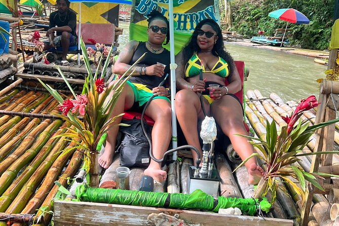 Bamboo Rafting Experience - foot massage - Andre’s role and the social atmosphere