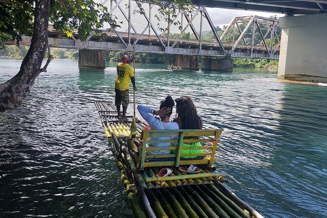 Bamboo Rafting, Frenchman Cove, Boston Jerk Centre in Portland - Transport, timing, and the private format