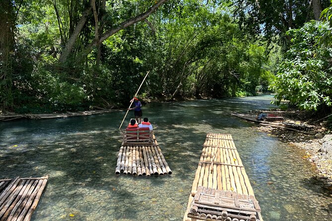 Bamboo Rafting & Horseback Ride n Swim Guided Tour in Montego Bay - Two Jamaican experiences in one long outing