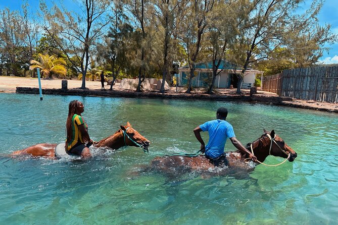 Bamboo Rafting & Horseback Ride n Swim Guided Tour in Montego Bay - Scotchies for a taste of Jamaican cooking