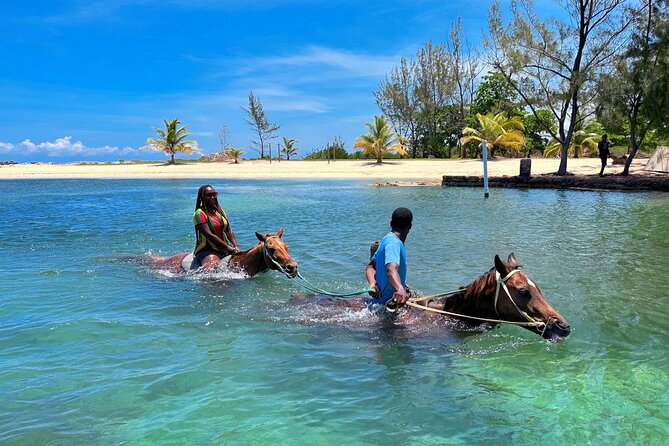 Bamboo Rafting & Horseback Ride n Swim Guided Tour in Montego Bay - Transport, timing, and what the day feels like