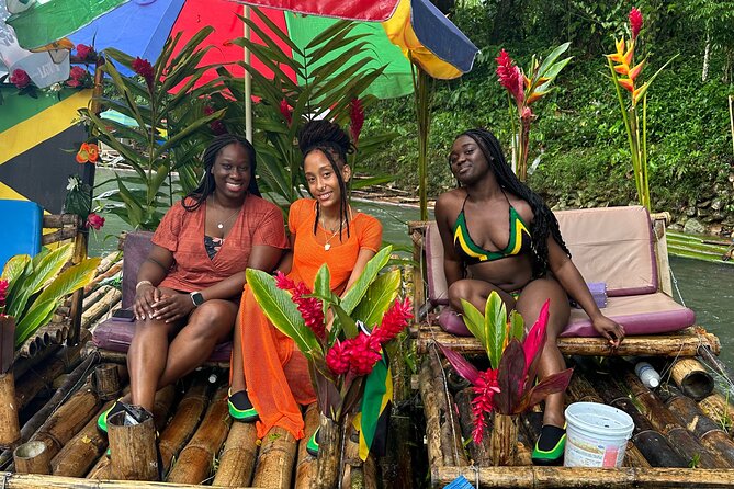Bamboo Rafting, KFC stop and Souvenir Shopping with Transport - A quiet start on a Jamaican bamboo raft