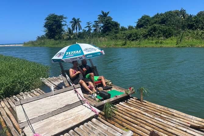 Bamboo rafting on the great river -Transportation only - Who will enjoy this most