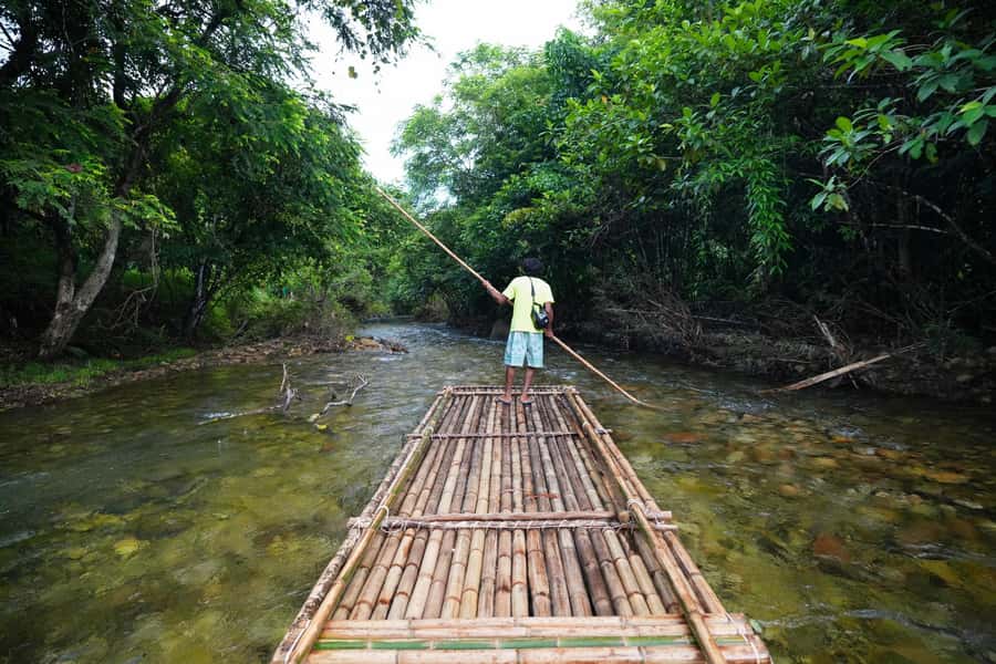 Bamboo Rafting, Waterfall, lunch, Elephant, and Turtle Tour - Key points to know before booking