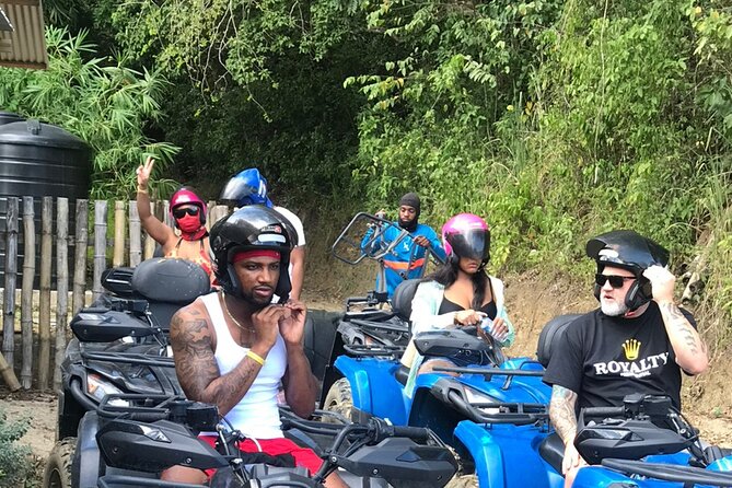 Bamboo Rafting with lime stone - The human side: Reno, Ryno, and England