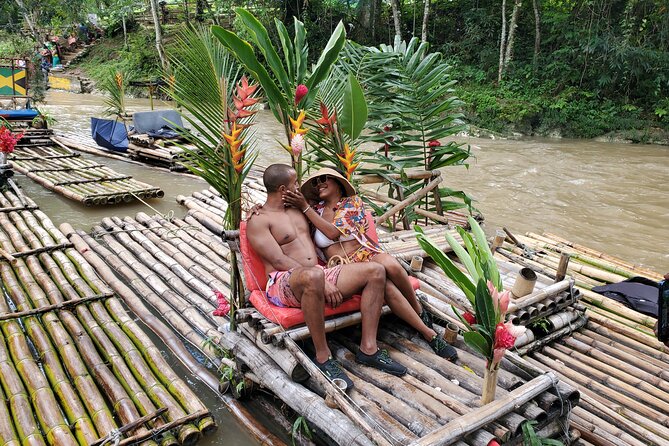 bamboo rafting with limestone foot massage - The limestone foot massage