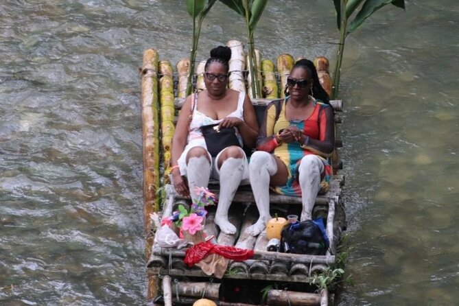 Bamboo rafting with Limestone Foot Massage free rum taste - Who will enjoy this outing most