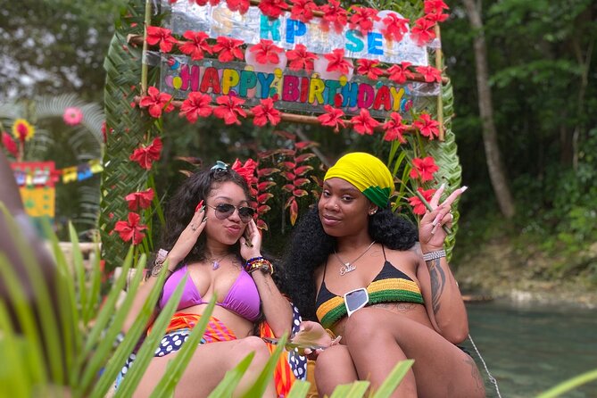 Bamboo Rafting with Limestone Foot Massage Montego Bay - A quiet ride on the Lethe River