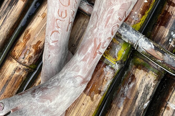 Bamboo rafting with limestone massage - The strongest part of the service