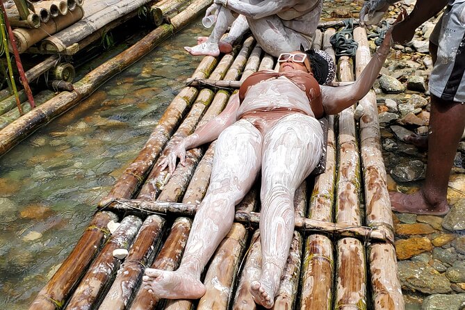 Bamboo Rafting with Limestone Massage at Lethe - A quiet ride on a 30-foot bamboo raft