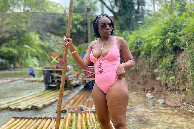 Bamboo Rafting with Limestone Massage from Montego Bay - A slow start from Montego Bay