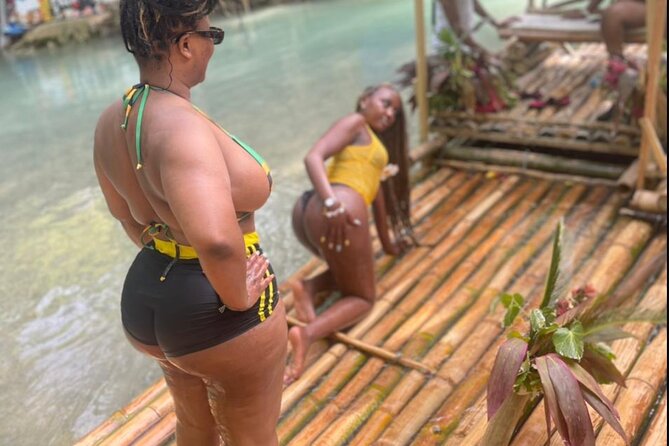Bamboo River Rafting & Foot Massage In Montego Bay - Lethe Great River, seen from a bamboo raft