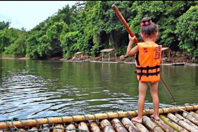 Bamboo River Rafting Limestone Foot Massage & Bottle of Rum Punch - The limestone foot rub near the end