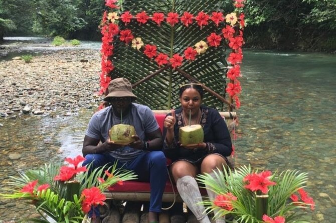 Bamboo River Rafting Limestone Foot Massage in Montego Bay Ja. - The drive from Montego Bay to Lethe