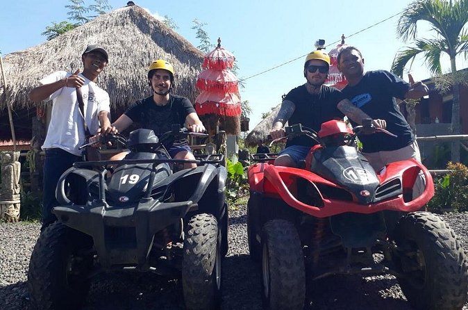 Best of Ubud Adventure: Ayung Rafting - ATV - Quad Bike with Private Transport - Lunch, changing facilities, and the practical rhythm