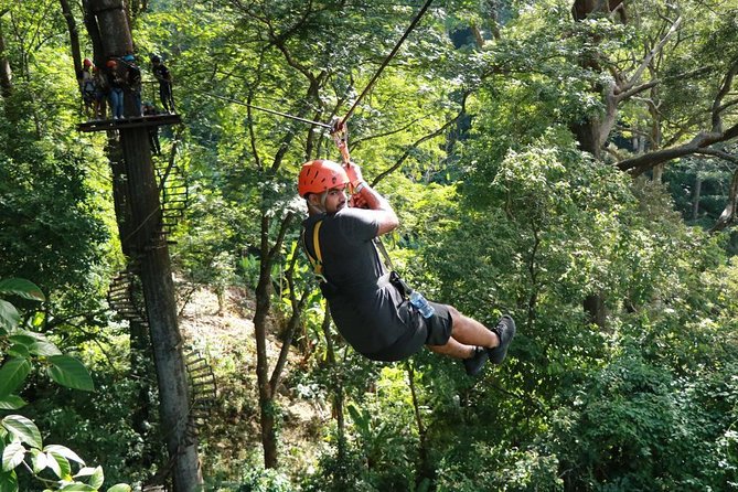 Best Seller:Rafting 5km+Flying Fox (Full day From Phuket) - Monkey Cave and Suwankuha Temple
