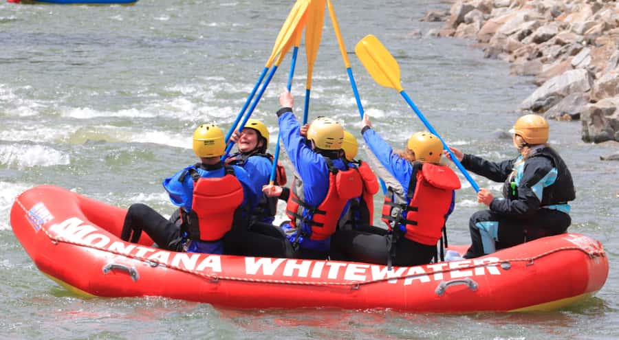 Big Sky: Half-Day Gallatin River (Class II-IV) Rafting Trip - Check-in at the Gallatin Canyon office