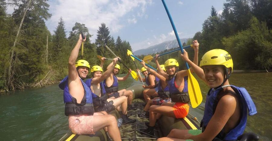 Bled-Rafting on Sava 13km - How adventurous is the rafting?