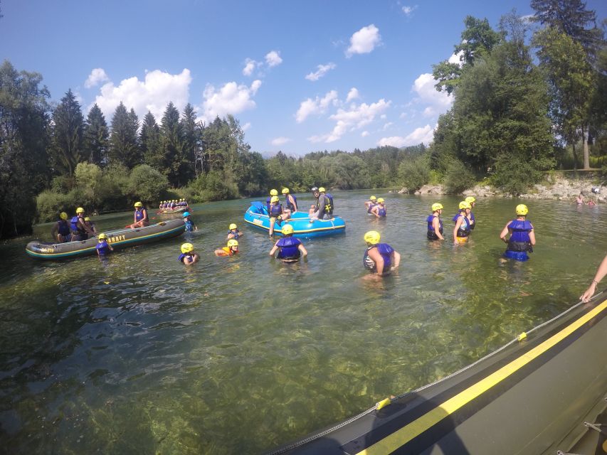 Bled-Rafting on Sava 13km - Guides, safety, and group atmosphere