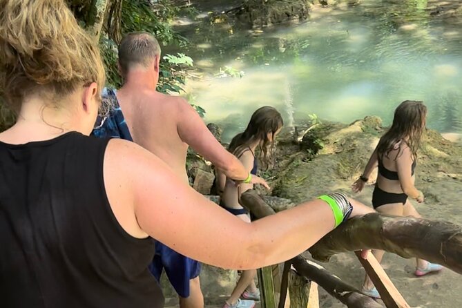 Blue Hole and bamboo rafting combo - Two Jamaican water experiences in one outing