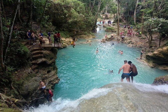 Blue Hole Waterfalls and Bamboo Rafting from Ocho Rios Jamaica - Key things to know before you book