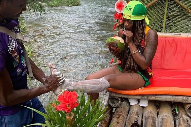 Blue Hole Waterfalls and Bamboo Rafting from Ocho Rios Jamaica - What the $210 price really buys you