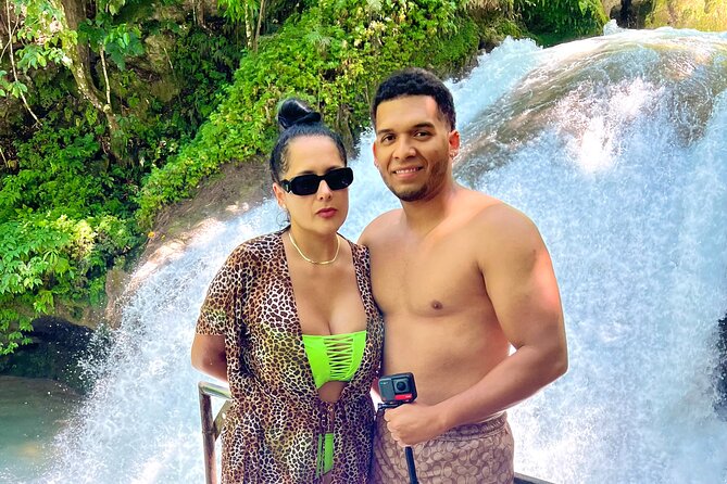 Blue Hole Waterfalls and Bamboo Rafting with Transportation - Two Jamaican water experiences in one half-day