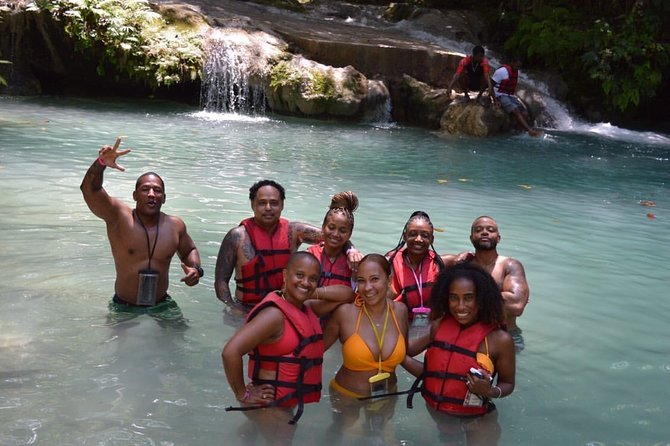 Blue Hole Waterfalls + Bamboo River Rafting Tour from Ocho Rios - Blue Hole first: Jamaica’s natural swimming playground