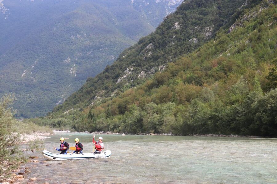 Bovec: Soča River Private Rafting Experience for Couples - Emerald pools and swimming breaks